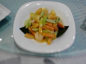 南瓜炒黄瓜