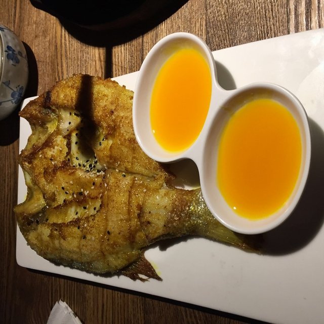 烤鲈鱼