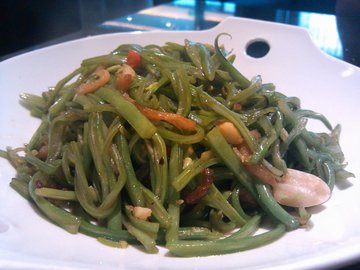 砂锅扁豆丝