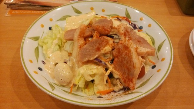 熏香鸭胸沙拉