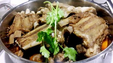 羊蝎子+羊排
