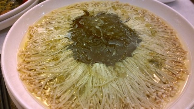 粉丝蒸金针菇