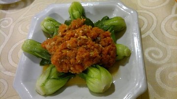 菜心蟹黄油