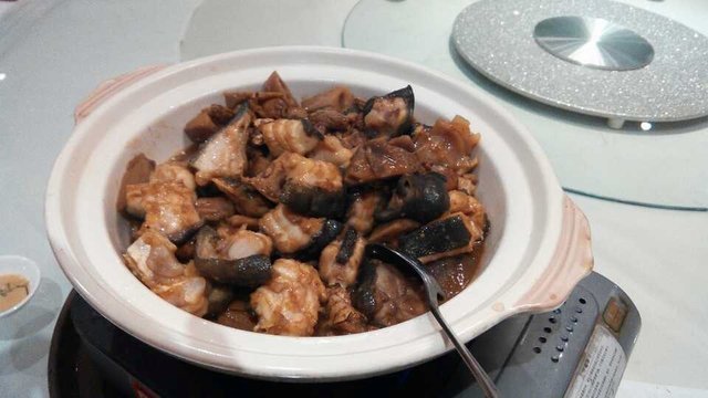 莲藕焖娃娃鱼
