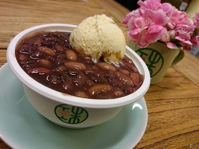 雪糕红豆双皮奶