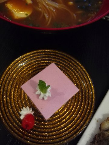 蓝莓慕斯