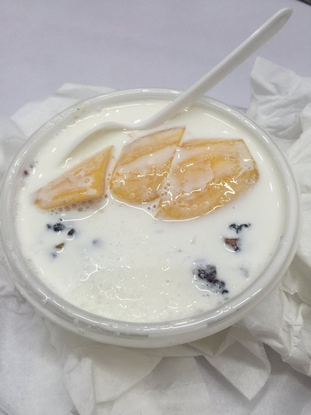 芒果白雪黑糯米甜甜