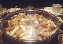 鸡腿板栗锅