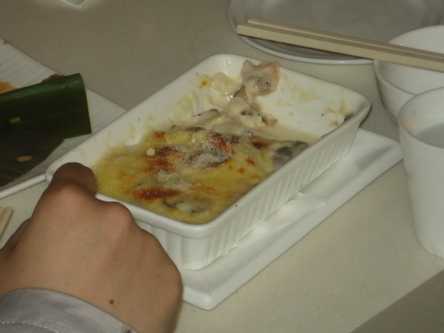 野菌焗豆腐