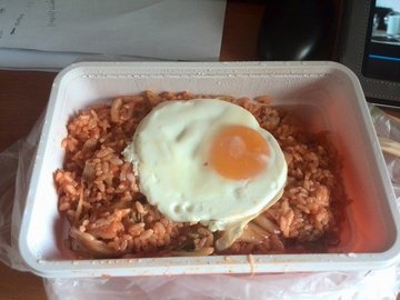 芝士泡菜饭