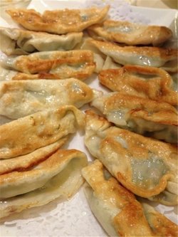 茴香猪肉煎饺
