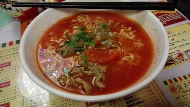 番茄牛肉面