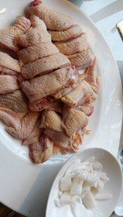 鲜鸡肉