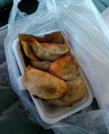 鲜肉锅贴