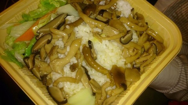 菌菇饭