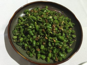 干炒四季豆