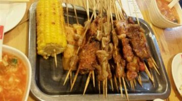 烤玉米
