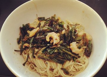 葱油开洋拌面
