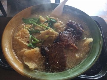 熏鱼皮肚面