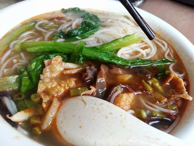 海鲜口味的米粉