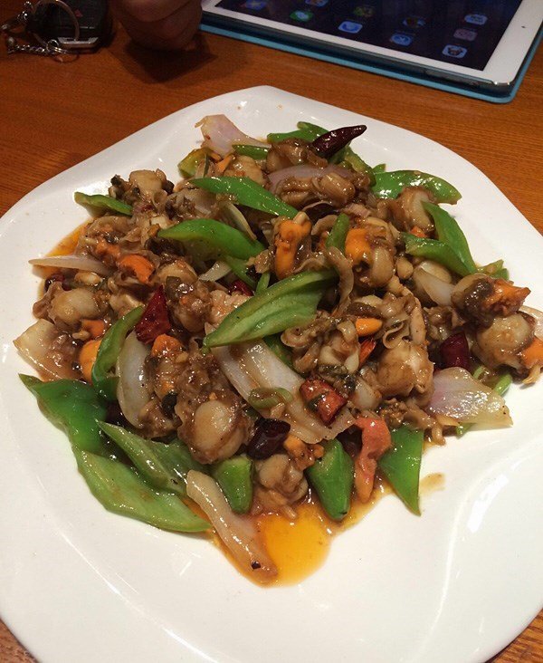 小炒螺肉
