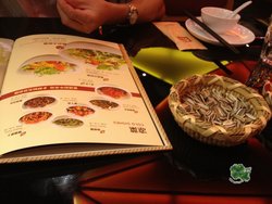 菜单和小食