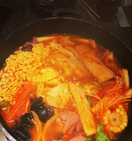 星米部队年糕火锅