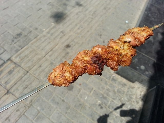 电烤羊肉串
