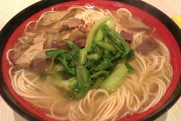 鸡肝鸡血汤面