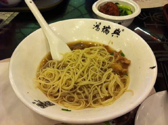 青菜狮子头面