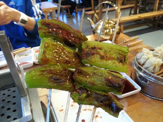 烤尖椒