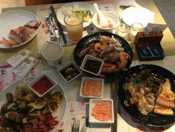 自助晚餐