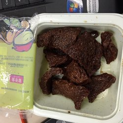 蜜汁豆干4.5元