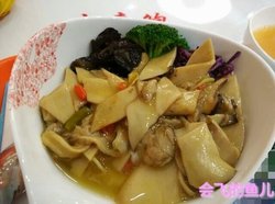 蘑菇肉片