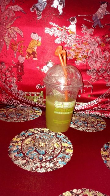 雪梨甘蔗果汁