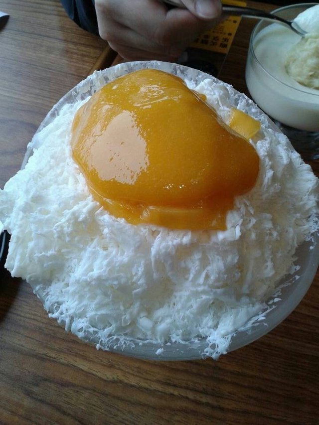 芒果绵绵冰