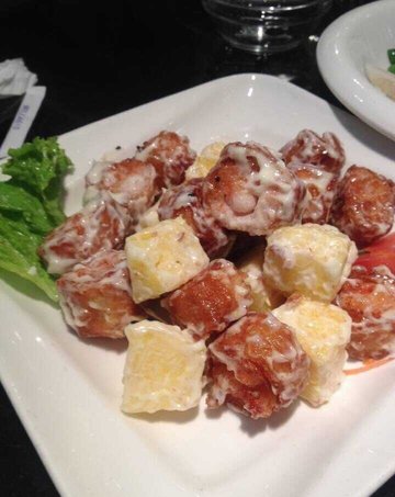 菠萝油条虾