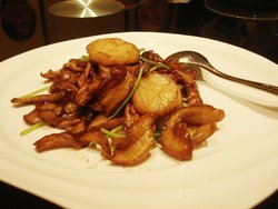 杏鲍菇炒大元贝