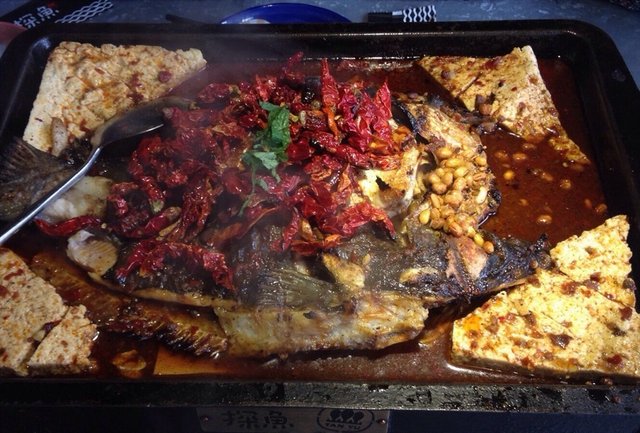 香辣烤鱼