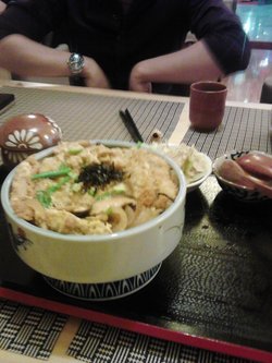 猪排蛋套餐