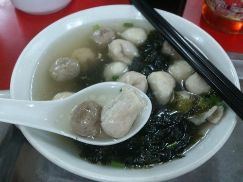 紫菜鱼丸汤