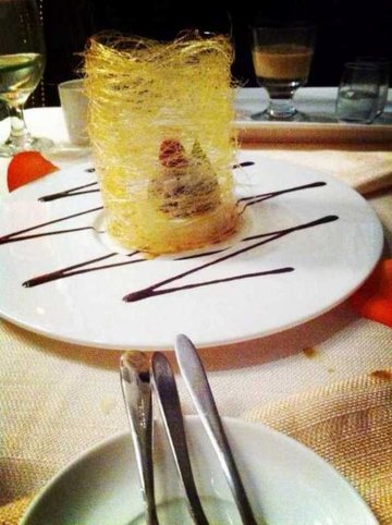 金丝鸟巢甜品