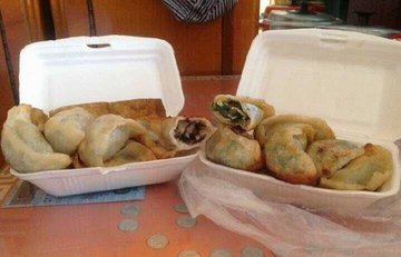 草头锅贴