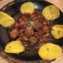 金饼地锅鸡