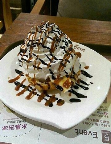 焦糖香蕉华夫