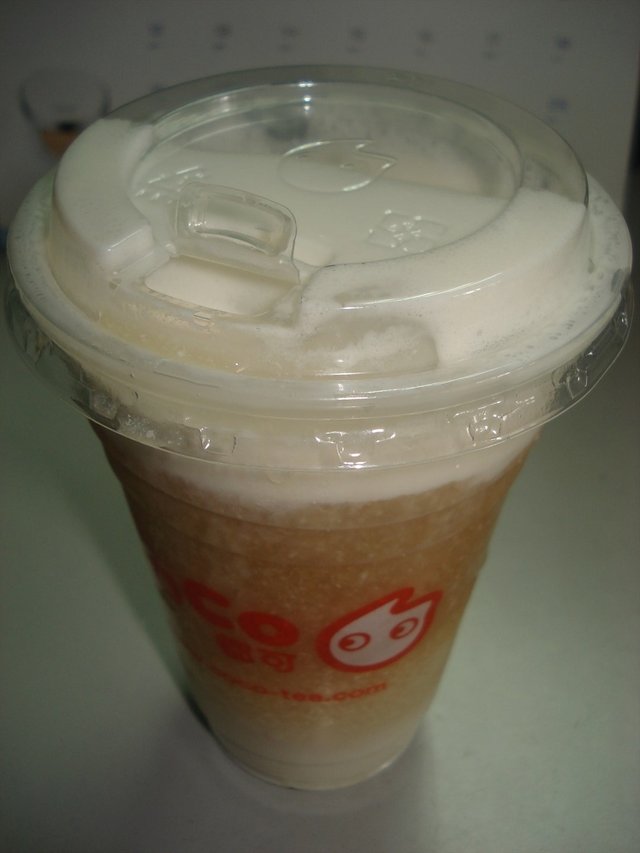 慕斯奶盖绿茶