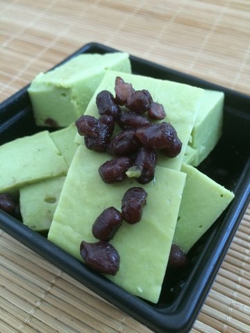 抹茶豆腐