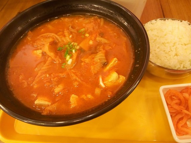 韩式泡菜汤饭