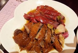 烧鹅叉烧双拼