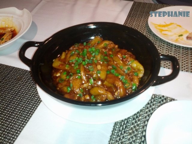 鱼香茄子煲